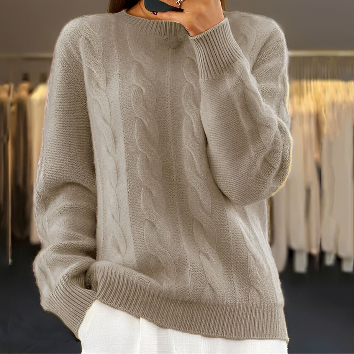 Gloire - Warmer und eleganter Pullover