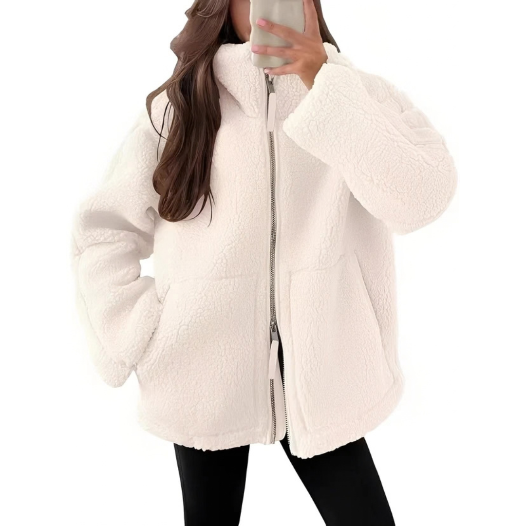 Rowena - Schicke und wärmende Jacke mit Reißverschluss
