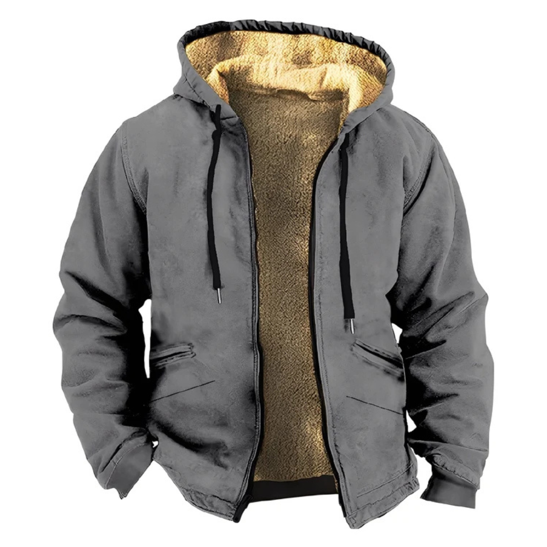 Malvin - Vintage-Stil Kapuzenjacke