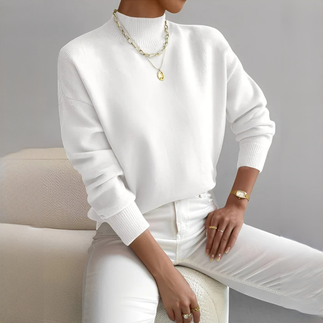 Rosbell - Eleganter und schicker Rollkragenpullover