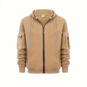 Rendon - Kapuzen-Sweatshirt mit Reißverschluss