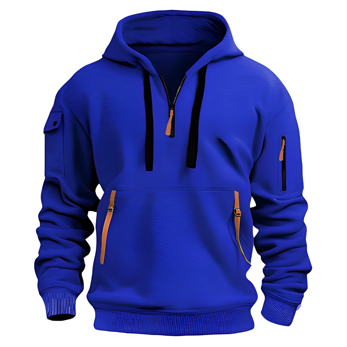 Norton - Widerstandsfähiger Hoodie mit halbem Reißverschluss