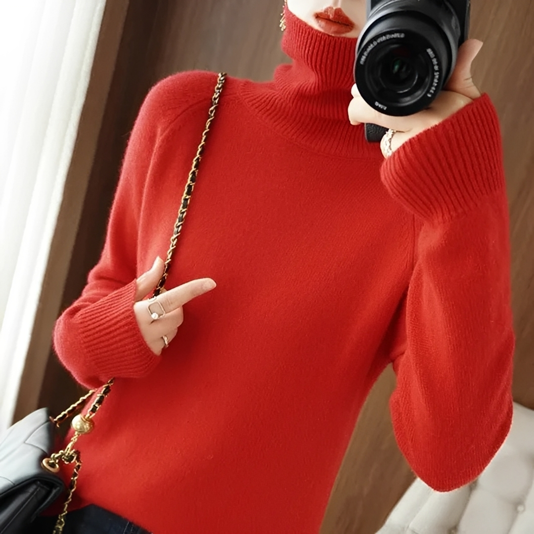 Esdeth - Weicher und warmer Rollkragenpullover