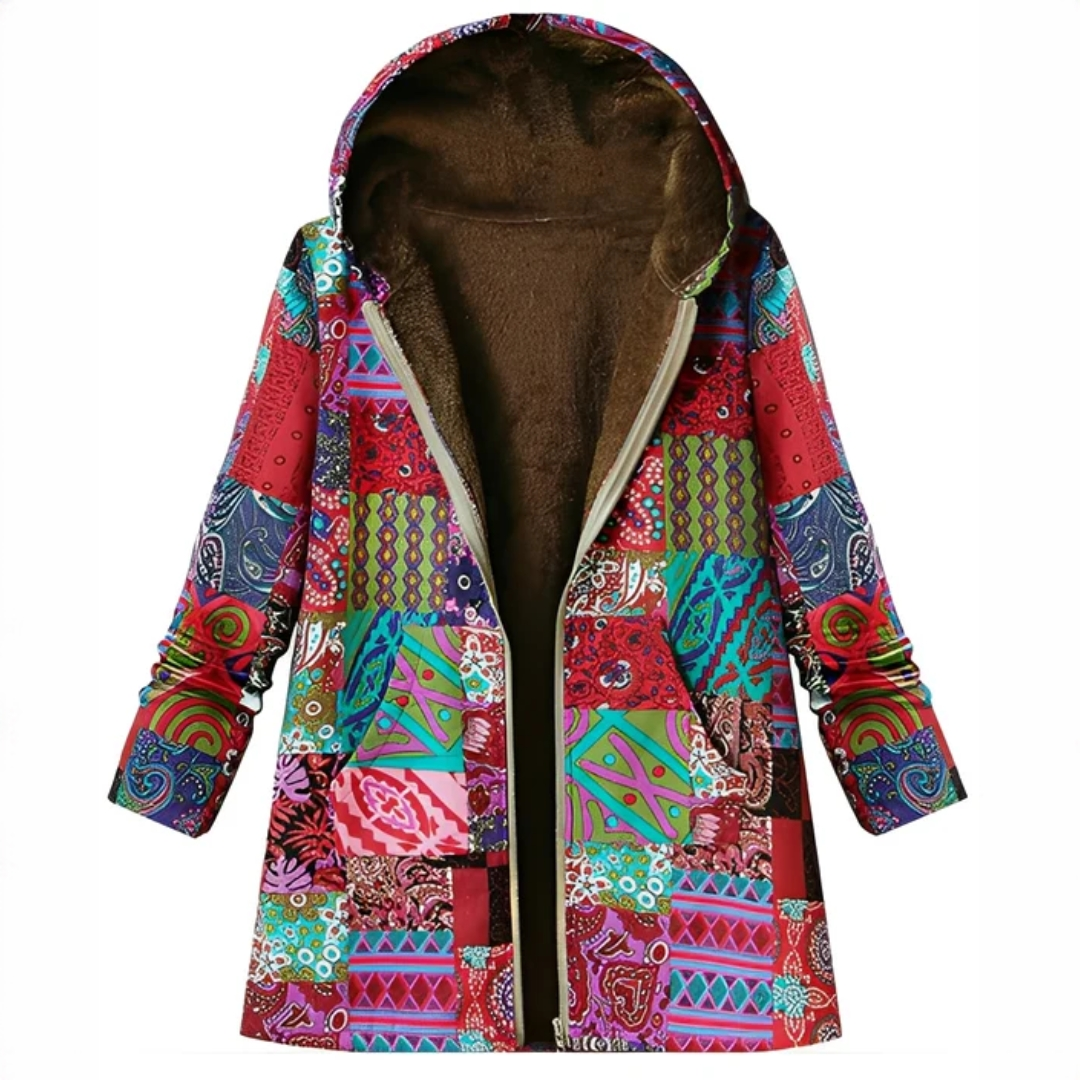 Jaslene - Zeitlose und warme Jacke mit Kapuze