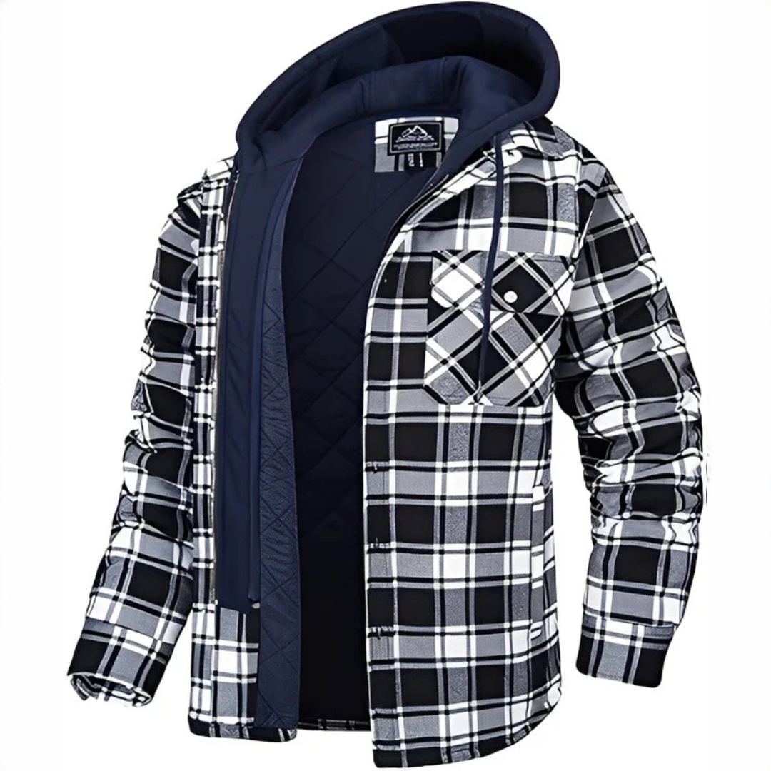 Cole - Gemütliche Karo-Jacke