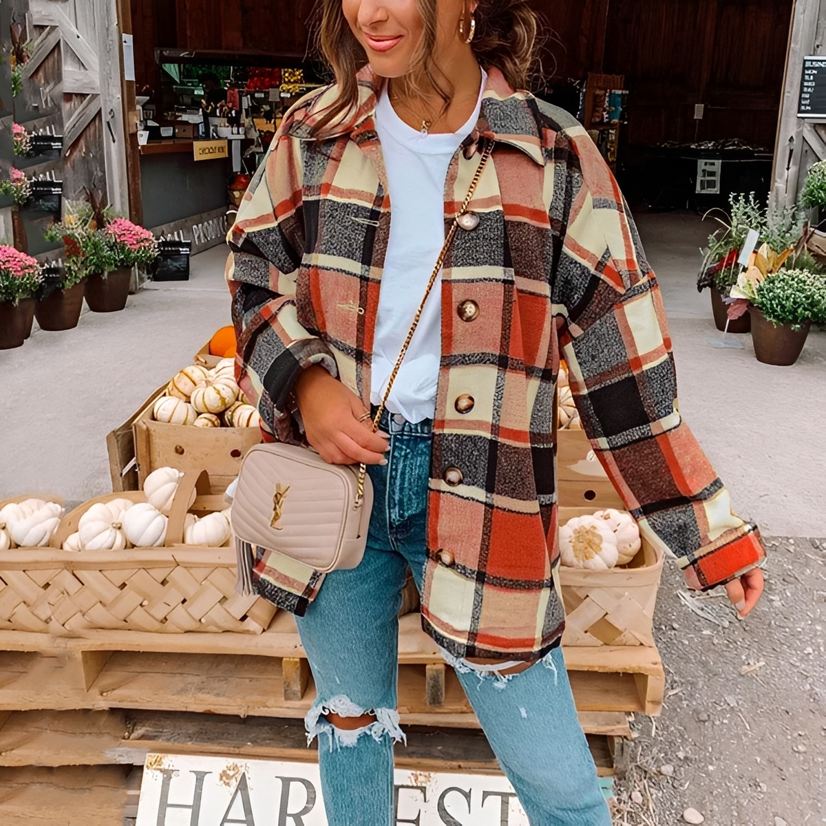 Anna - Stylisches und bequemes Oversize-Hemd