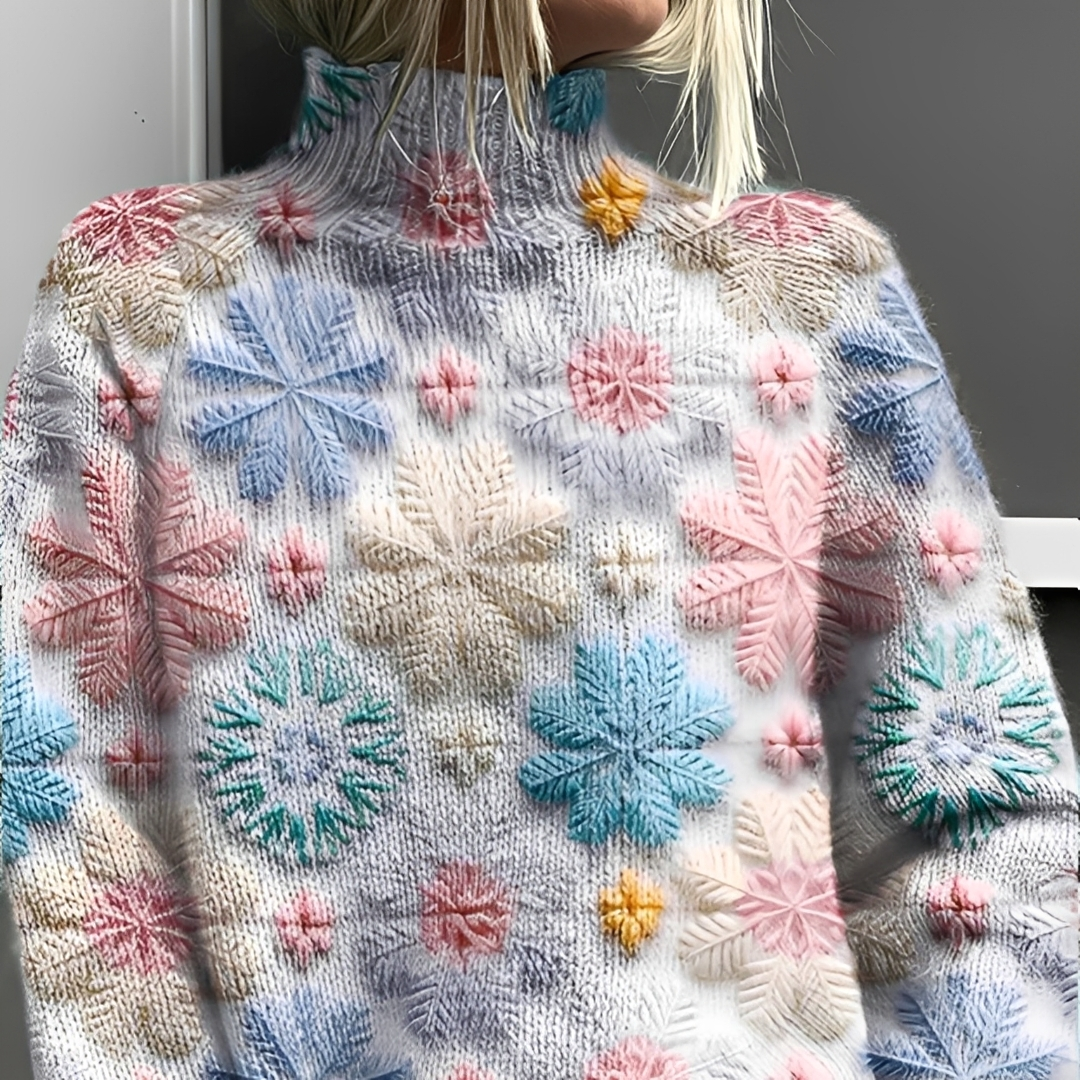 Amy - Eleganter Rollkragenpullover