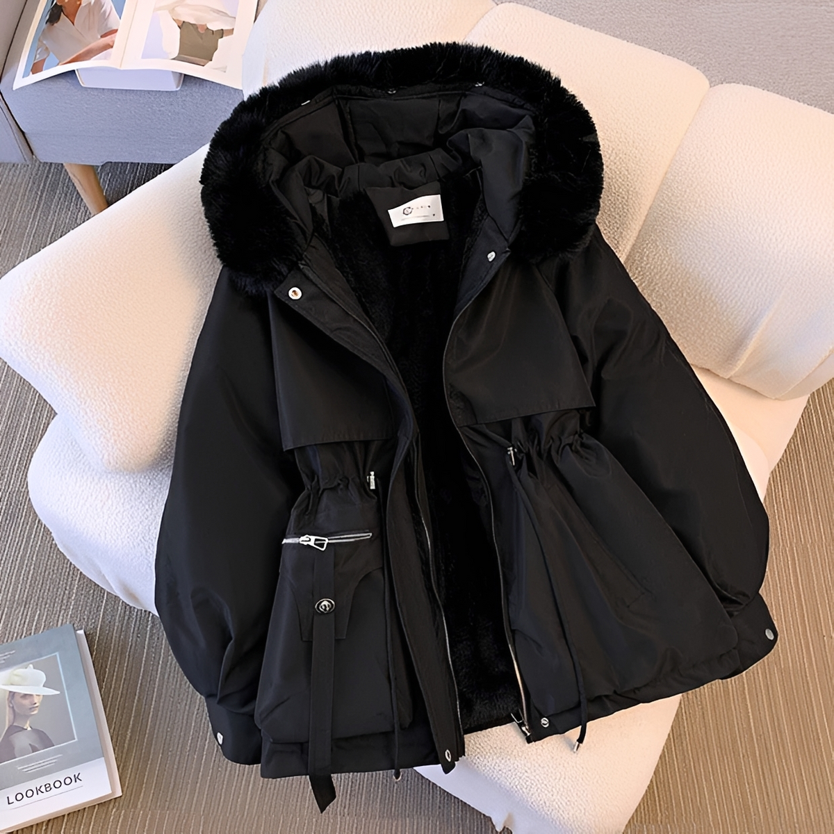 Rosita - Eleganter, warmer und kuscheliger Mantel