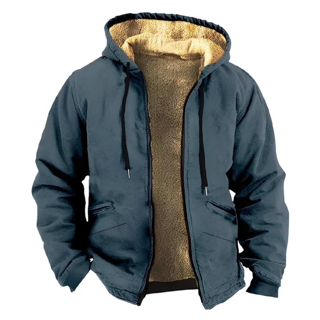 Malvin - Vintage-Stil Kapuzenjacke