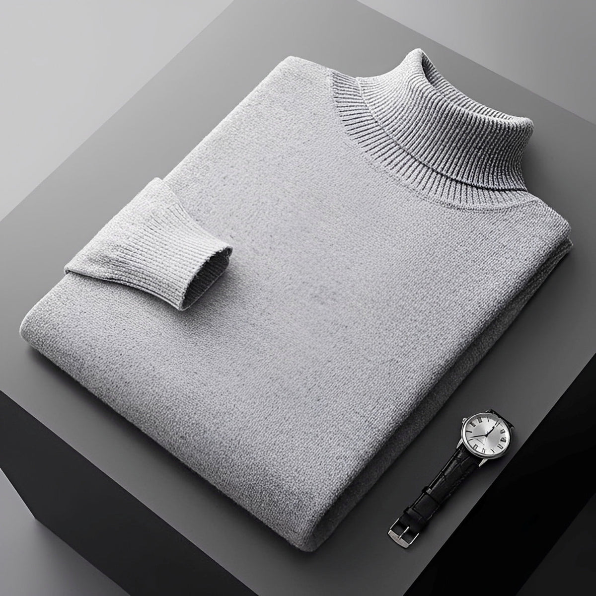 Jasper - Klassischer und warmer Rollkragenpullover