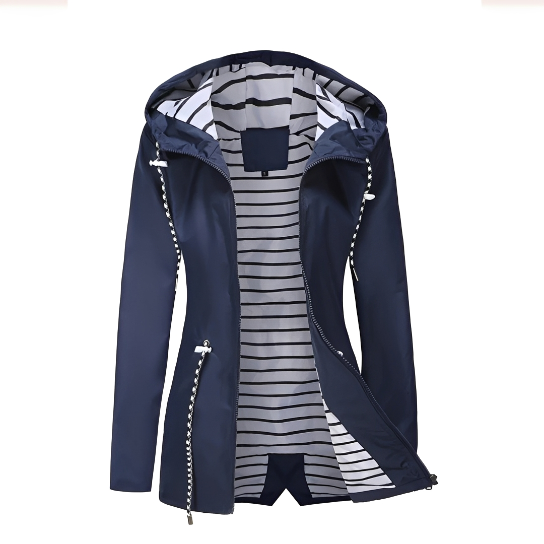 Natalia - Eleganter und bequemer Mantel mit Kapuze