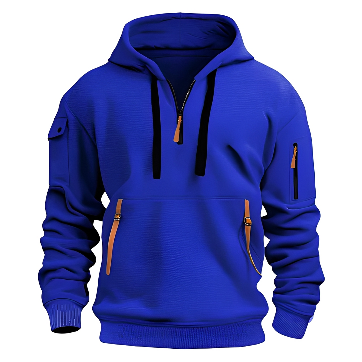 Burton - Bequemes Kapuzen-Sweatshirt mit Halbzip