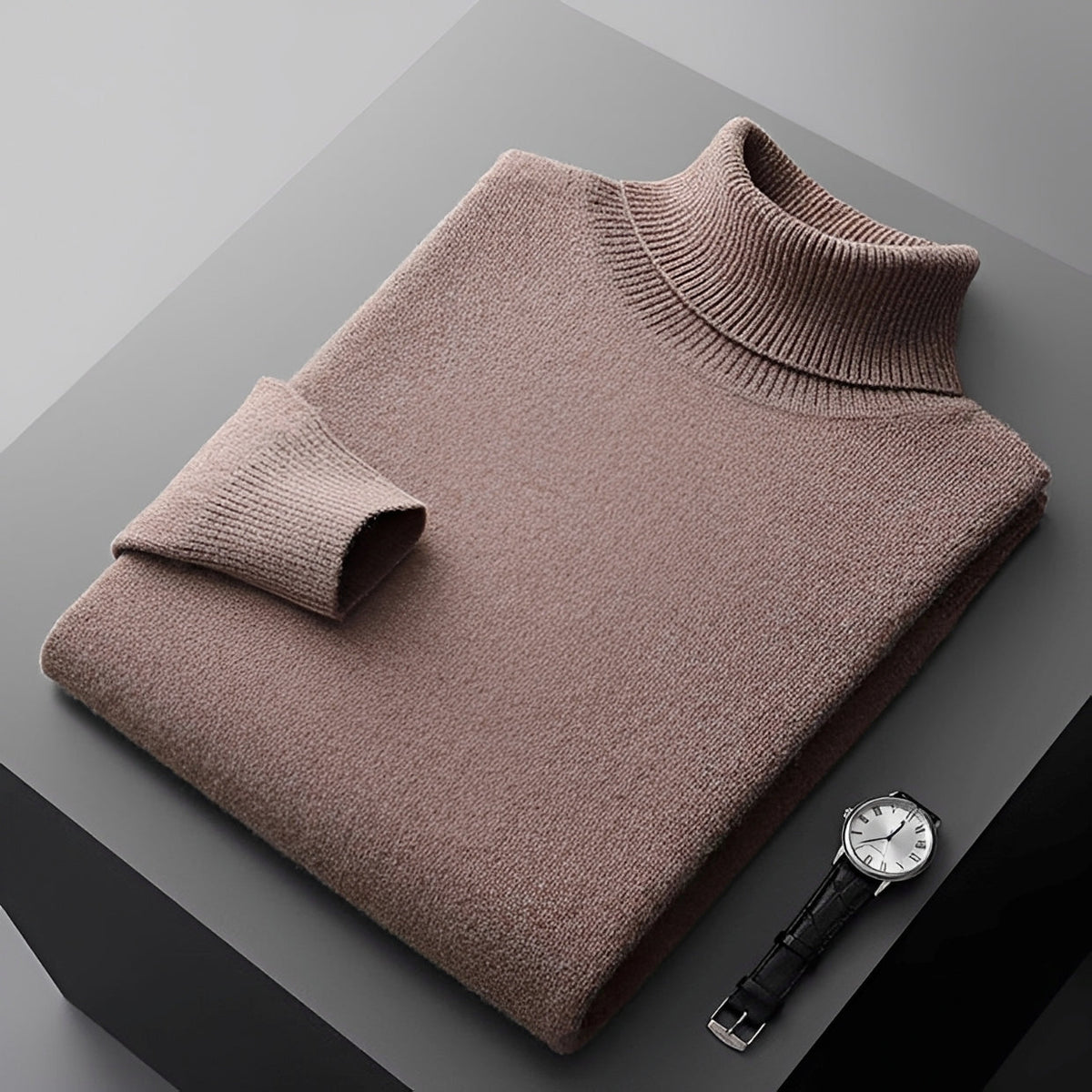 Jasper - Klassischer und warmer Rollkragenpullover