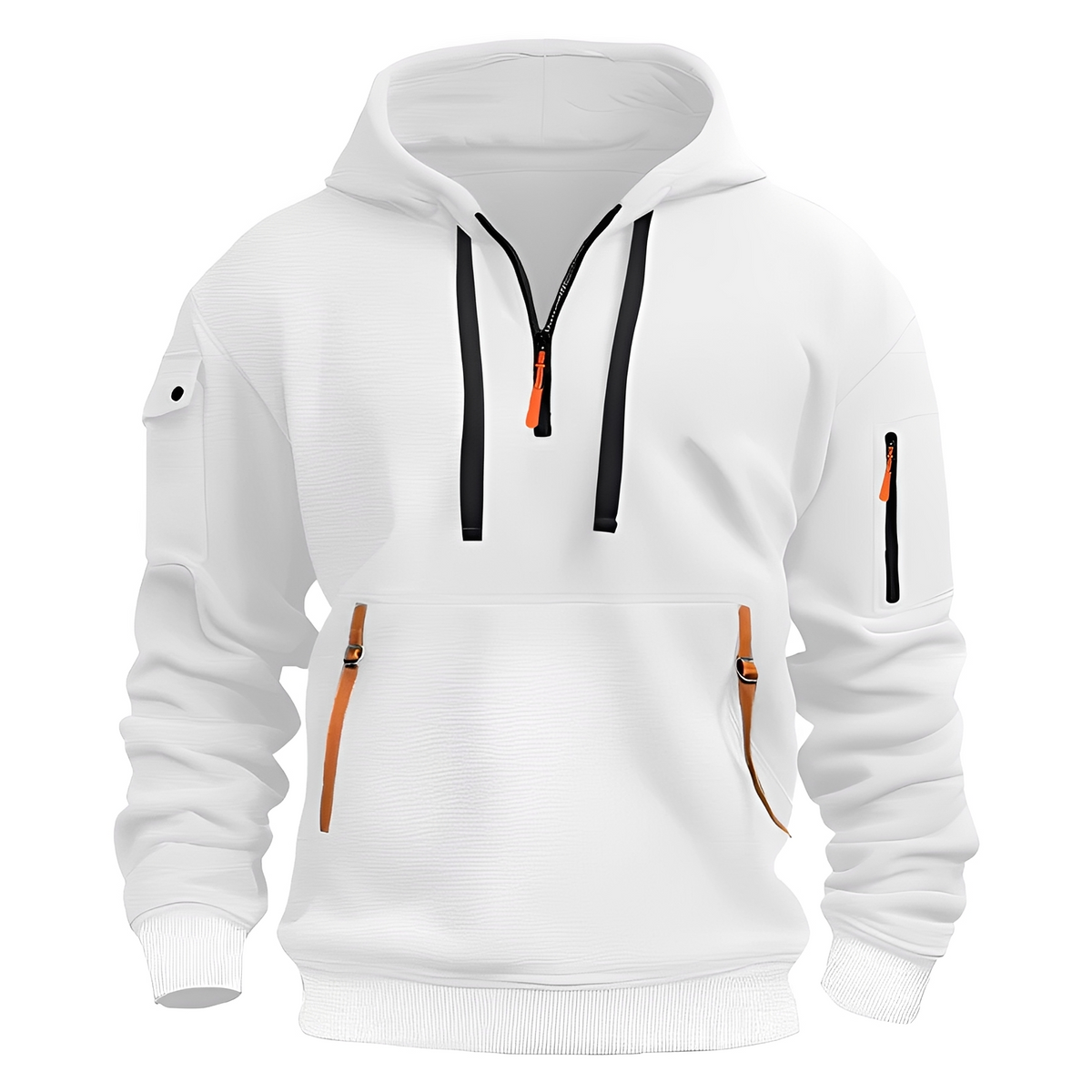 Norton - Widerstandsfähiger Hoodie mit halbem Reißverschluss