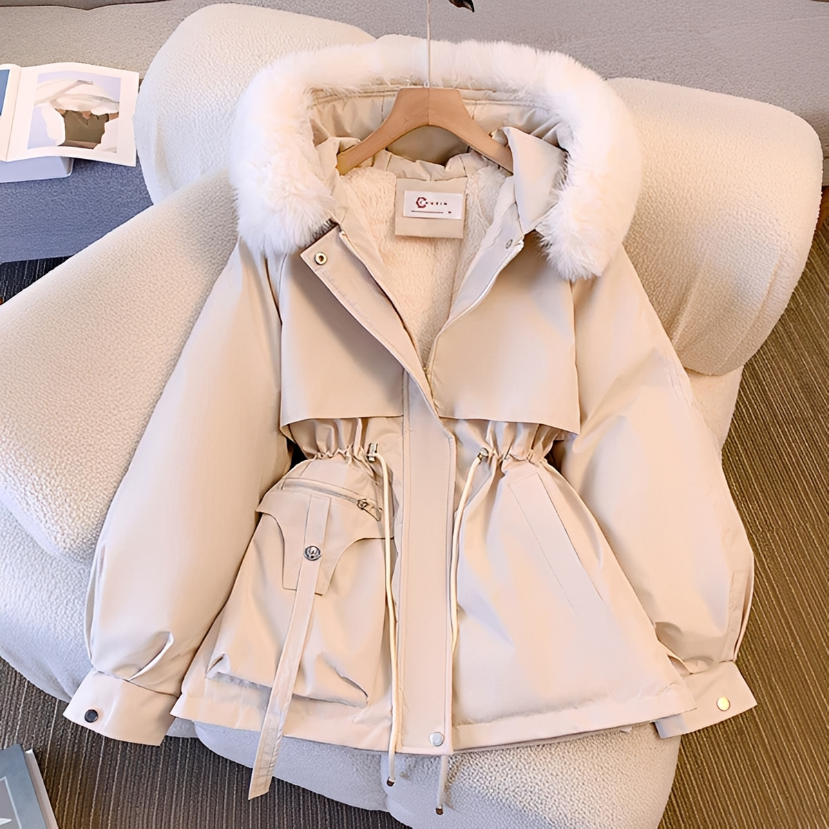 Rosita - Eleganter, warmer und kuscheliger Mantel