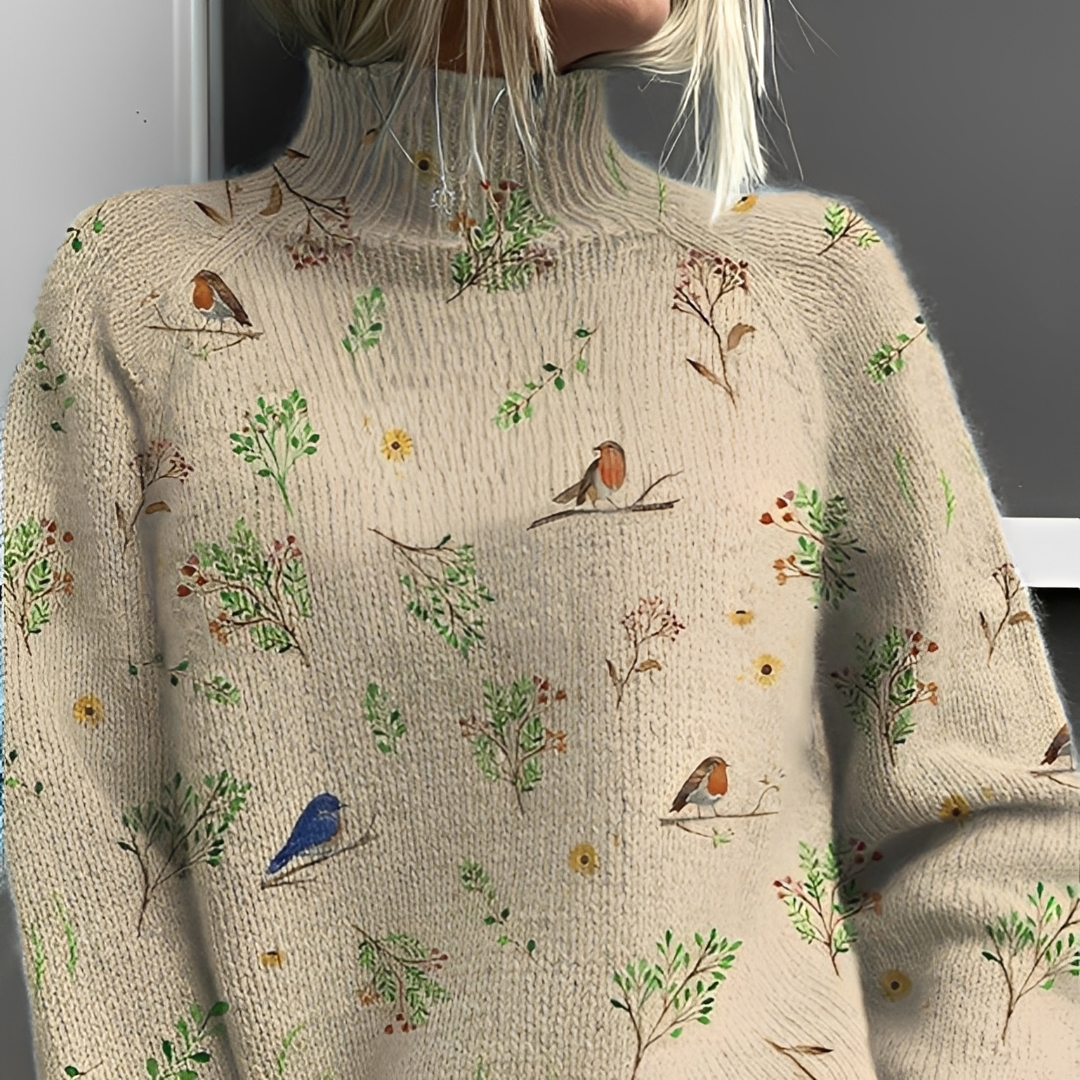 Amy - Eleganter Rollkragenpullover