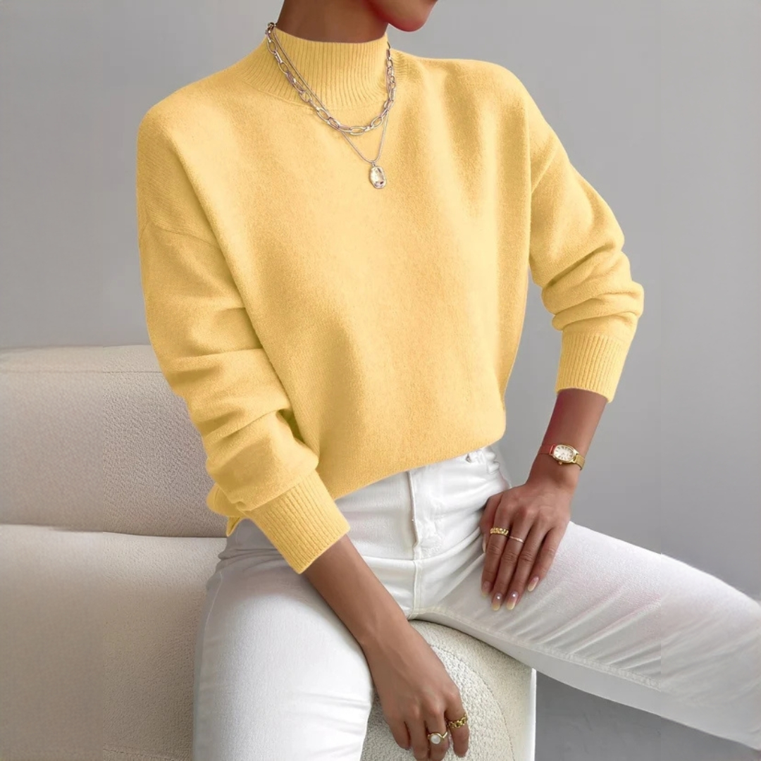 Rosbell - Eleganter und schicker Rollkragenpullover