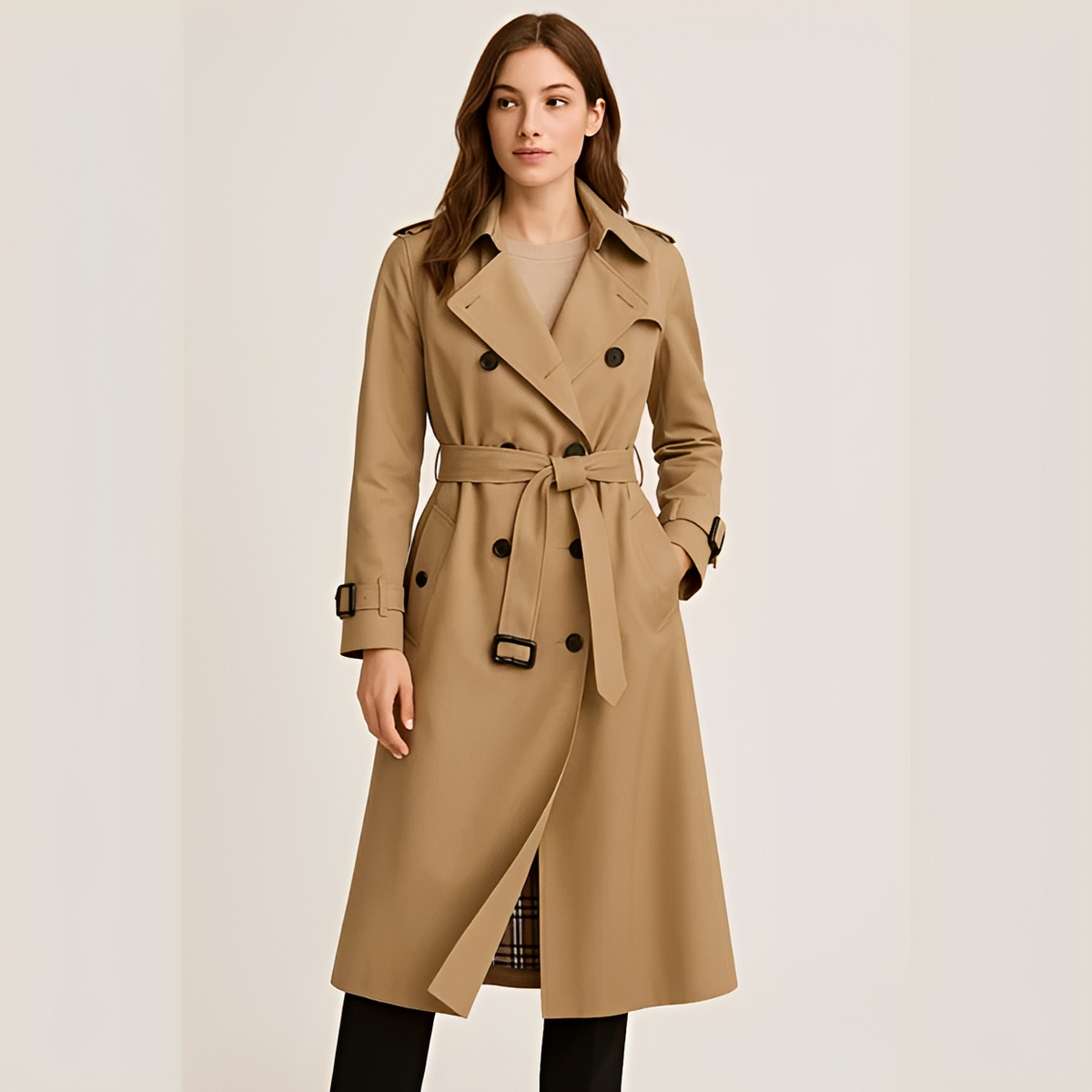 Mitch - Eleganter und warmer Trenchcoat