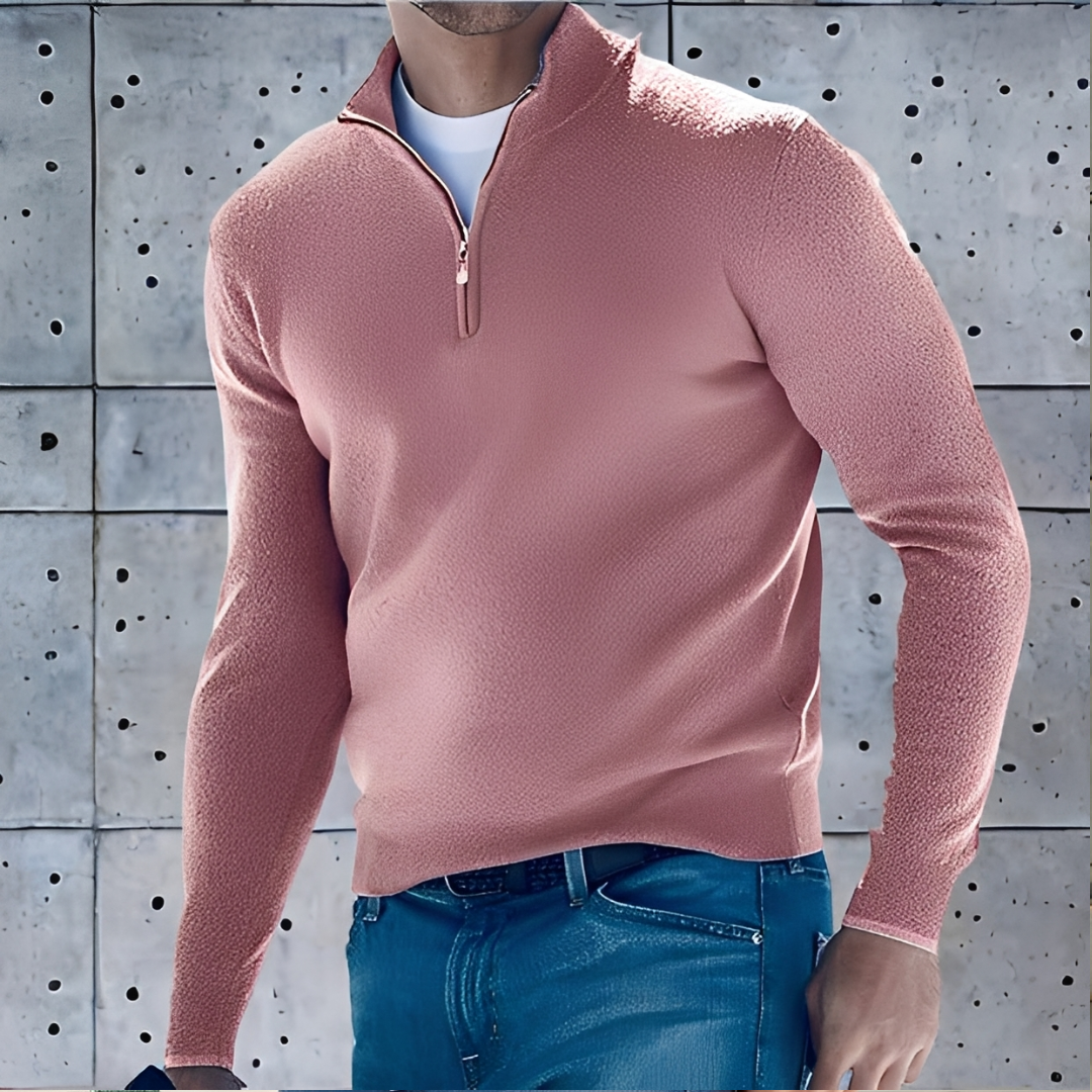 Tyries - Kuscheliger und warmer Reißverschluss-Pullover