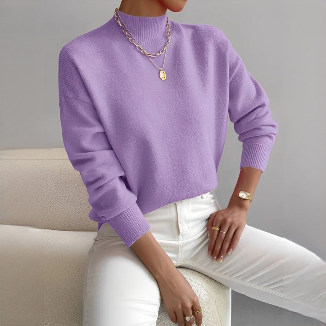 Rosbell - Eleganter und schicker Rollkragenpullover