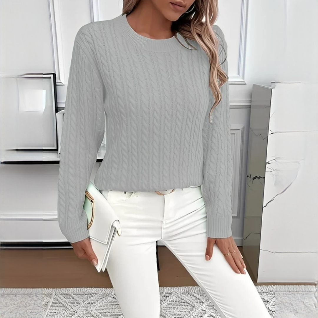 Charisse - Gemütlicher Rundhals-Pullover