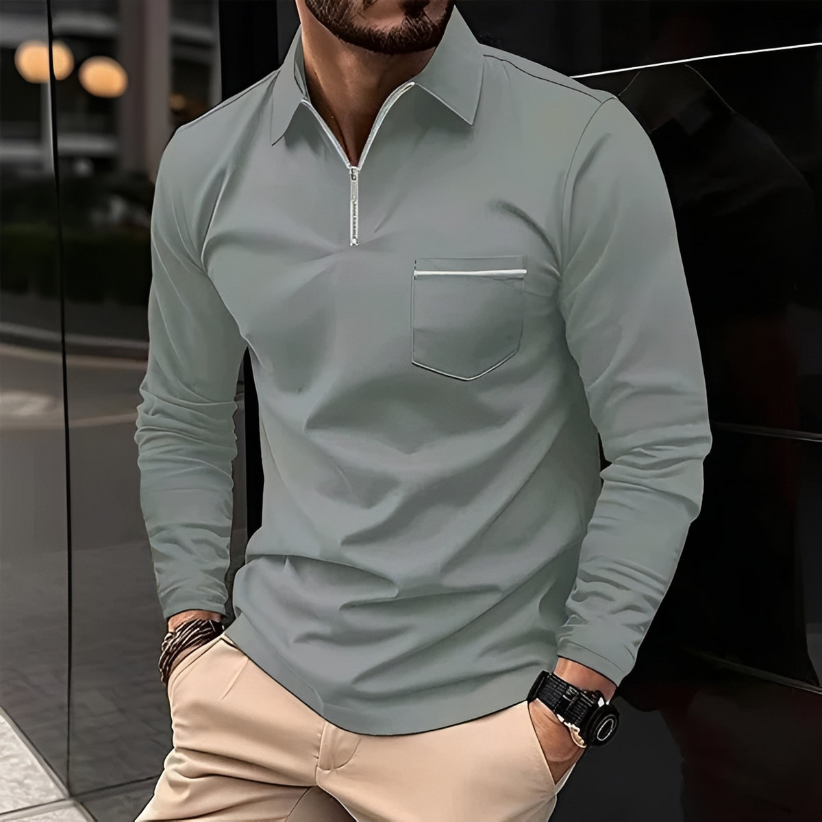 Romeo - Zeitloses und komfortables Langarmshirt