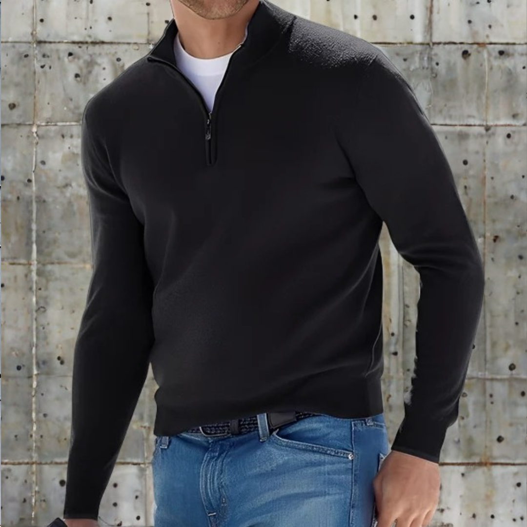 Tyries - Kuscheliger und warmer Reißverschluss-Pullover