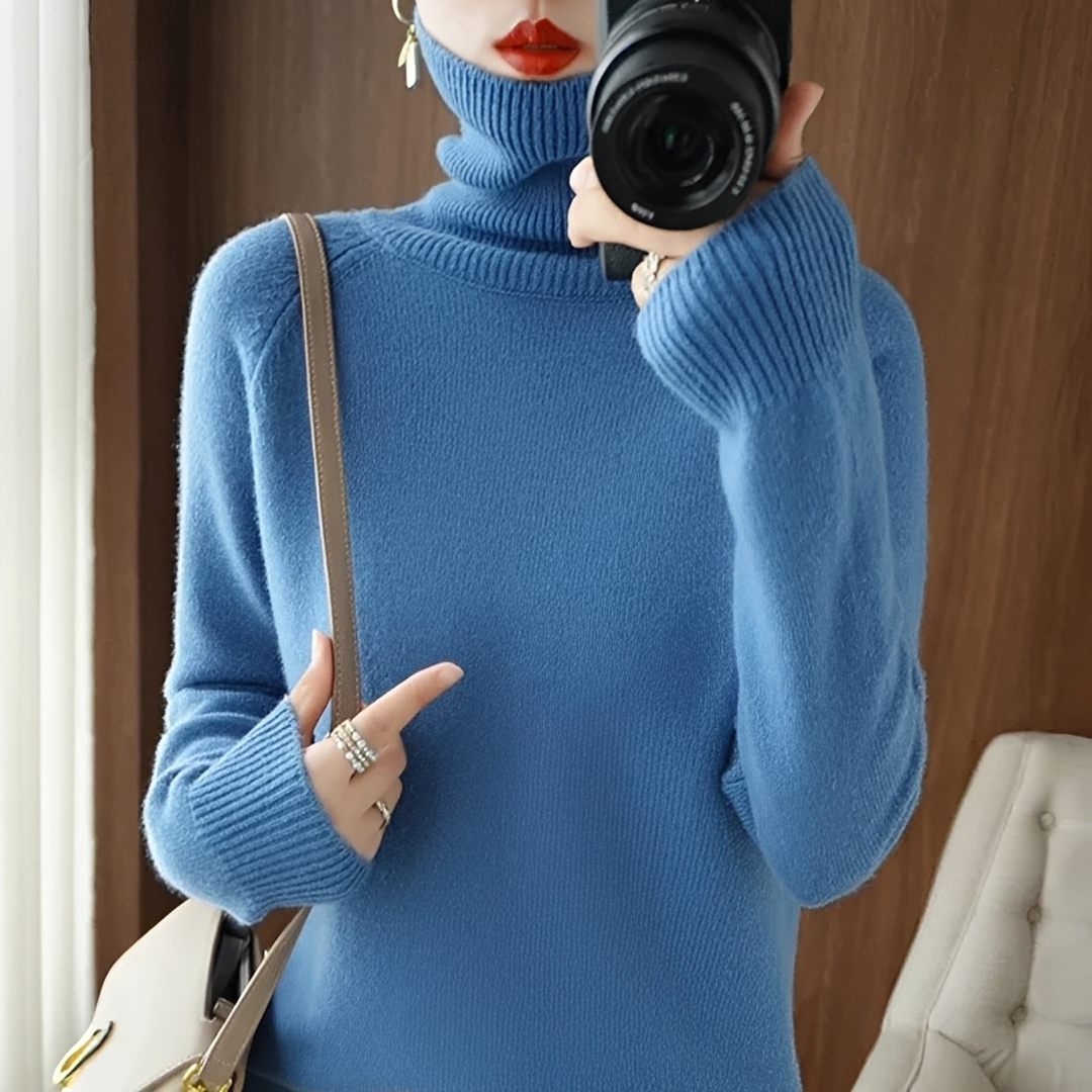 Esdeth - Weicher und warmer Rollkragenpullover
