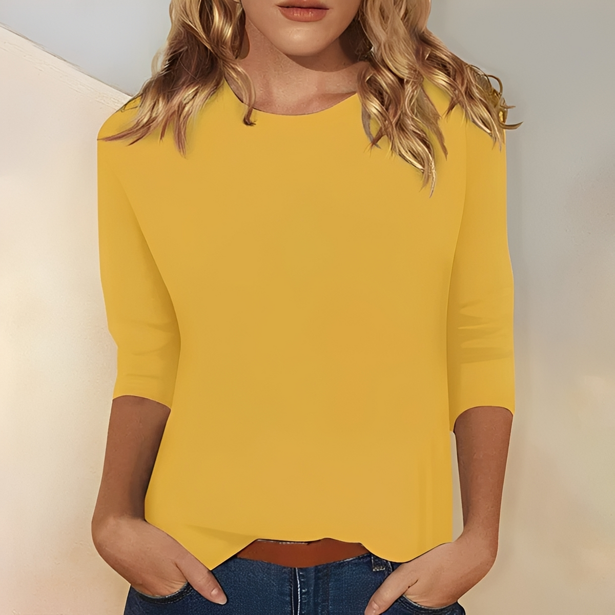 Kathlyn - Elegante Langarmbluse