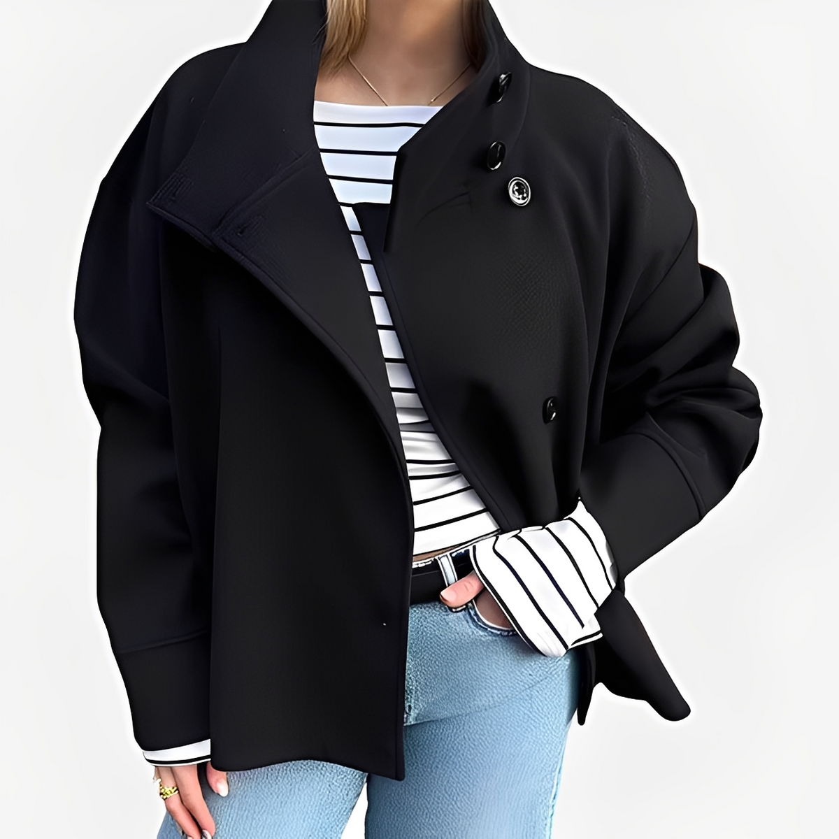 Carrelle - Warmer und bequemer Mantel