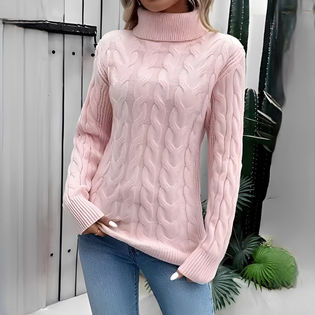 Amélie - Wärmender und modischer Rollkragenpullover