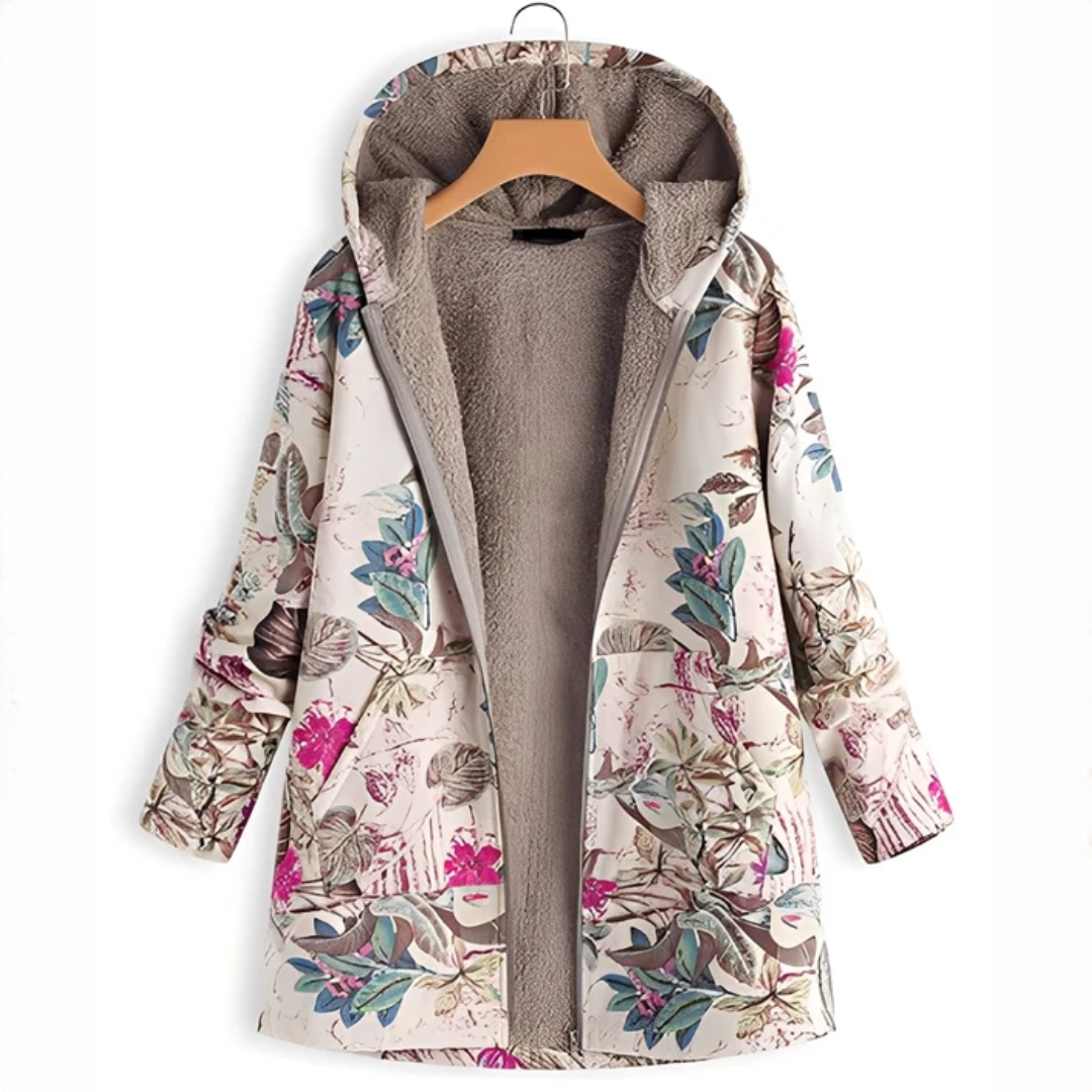Jaslene - Zeitlose und warme Jacke mit Kapuze