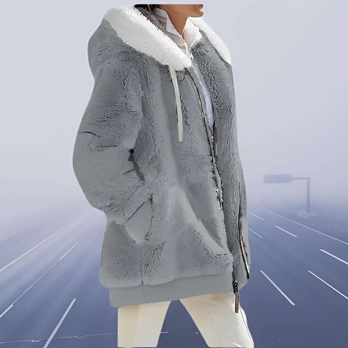 Lilian - Warme und kuschelige Jacke