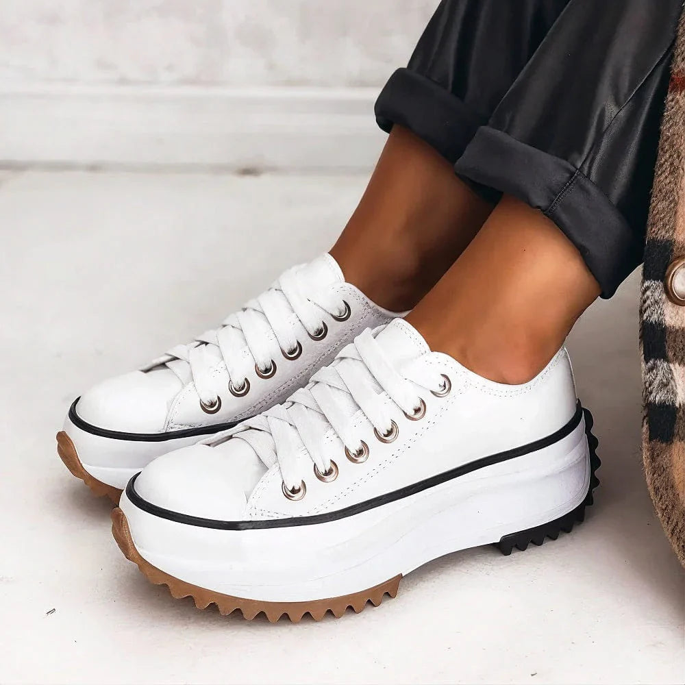 Dorothy – Stilvolle Damen Plateau-Sneaker