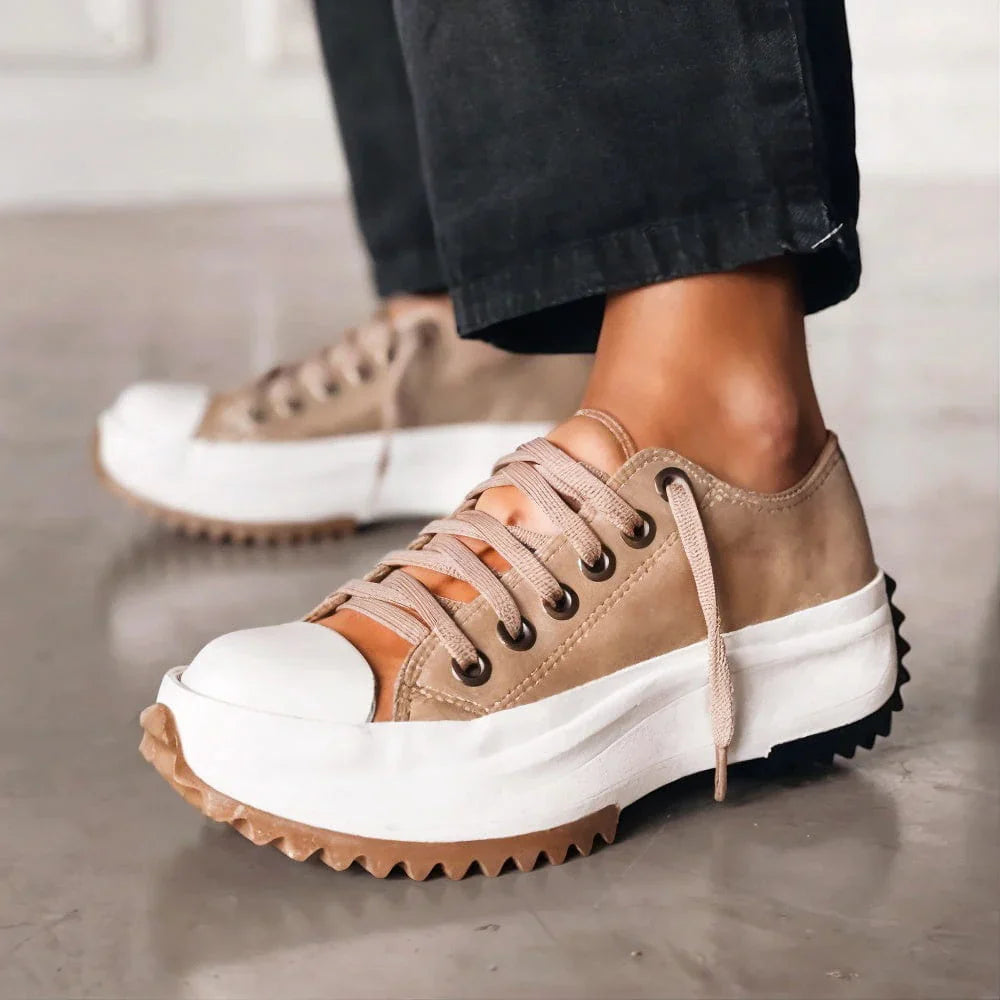 Dorothy – Stilvolle Damen Plateau-Sneaker