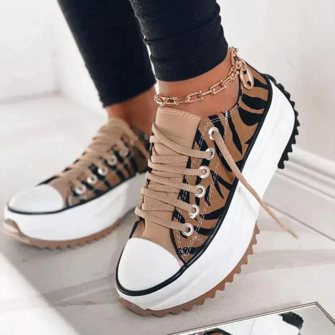 Dorothy – Stilvolle Damen Plateau-Sneaker