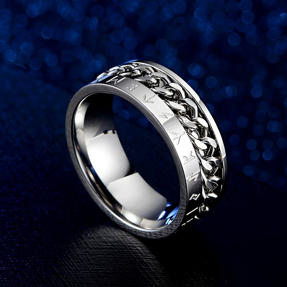 Eirik – Wikinger-Ring im nordischen Stil in 3 Farben