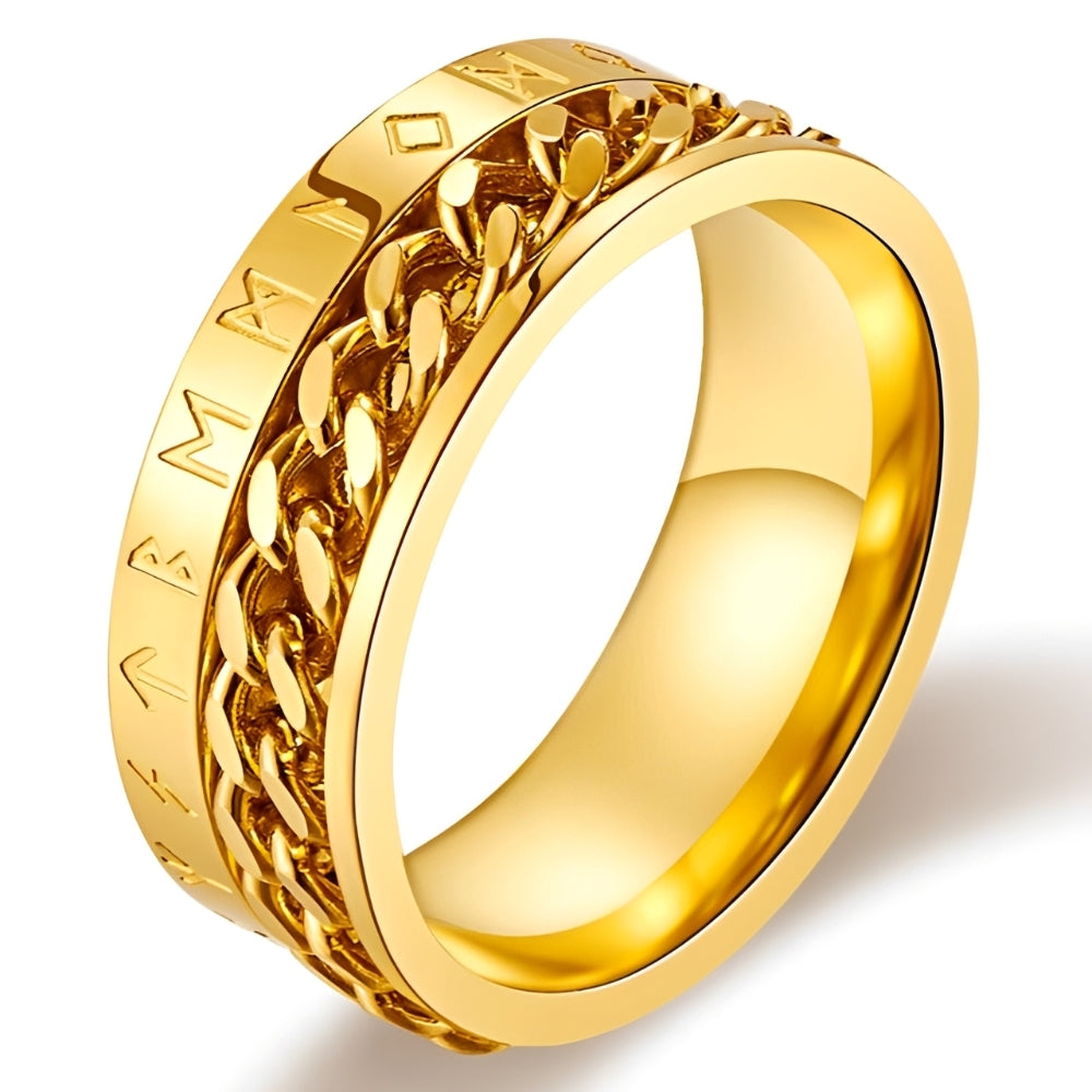 Eirik – Wikinger-Ring im nordischen Stil in 3 Farben