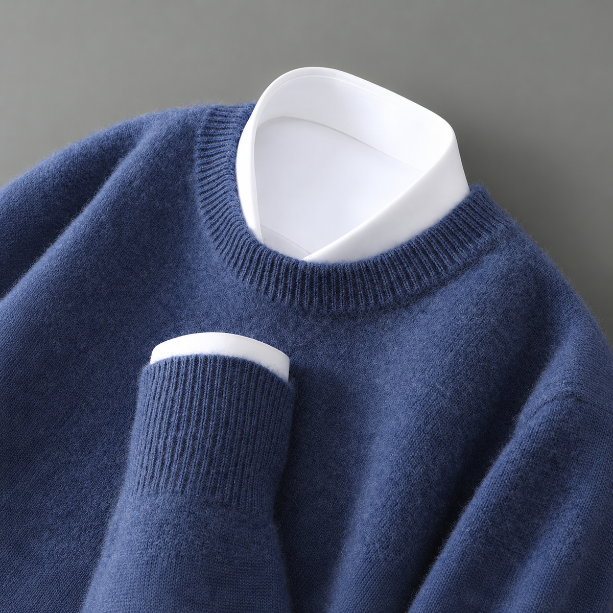 Wayne - Retro dicker Pullover für Herren