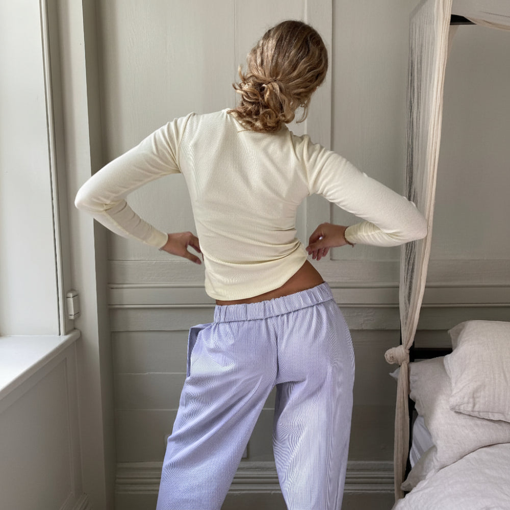 Olesia - Damen Lounge Hose bequem