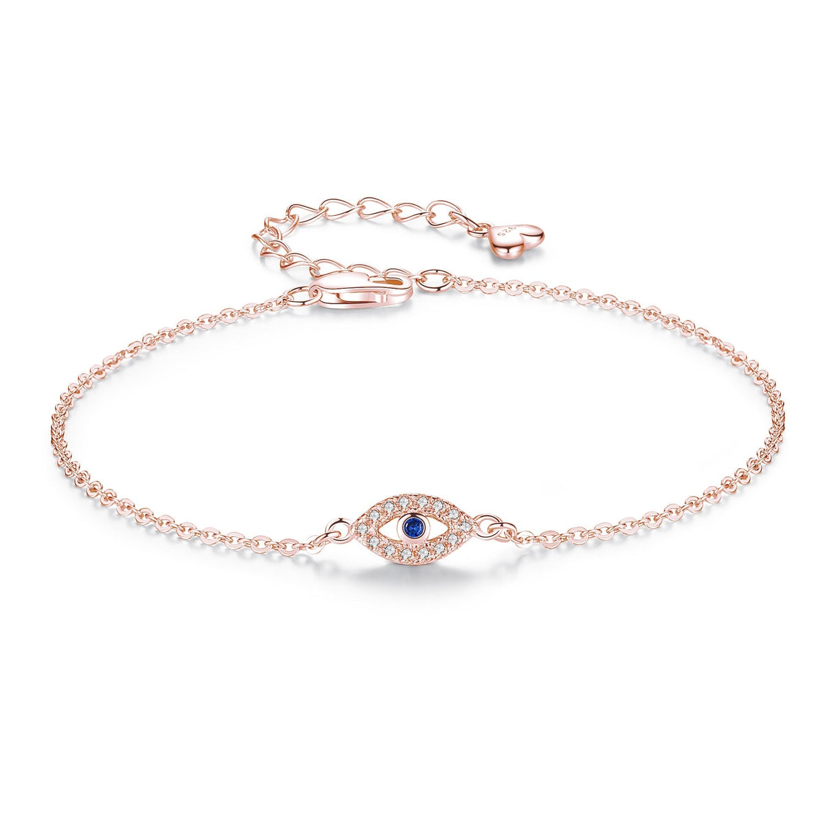 Gliederarmband mit bösem Blick - Anhänger des Gliederarmbands mit bösem Blick