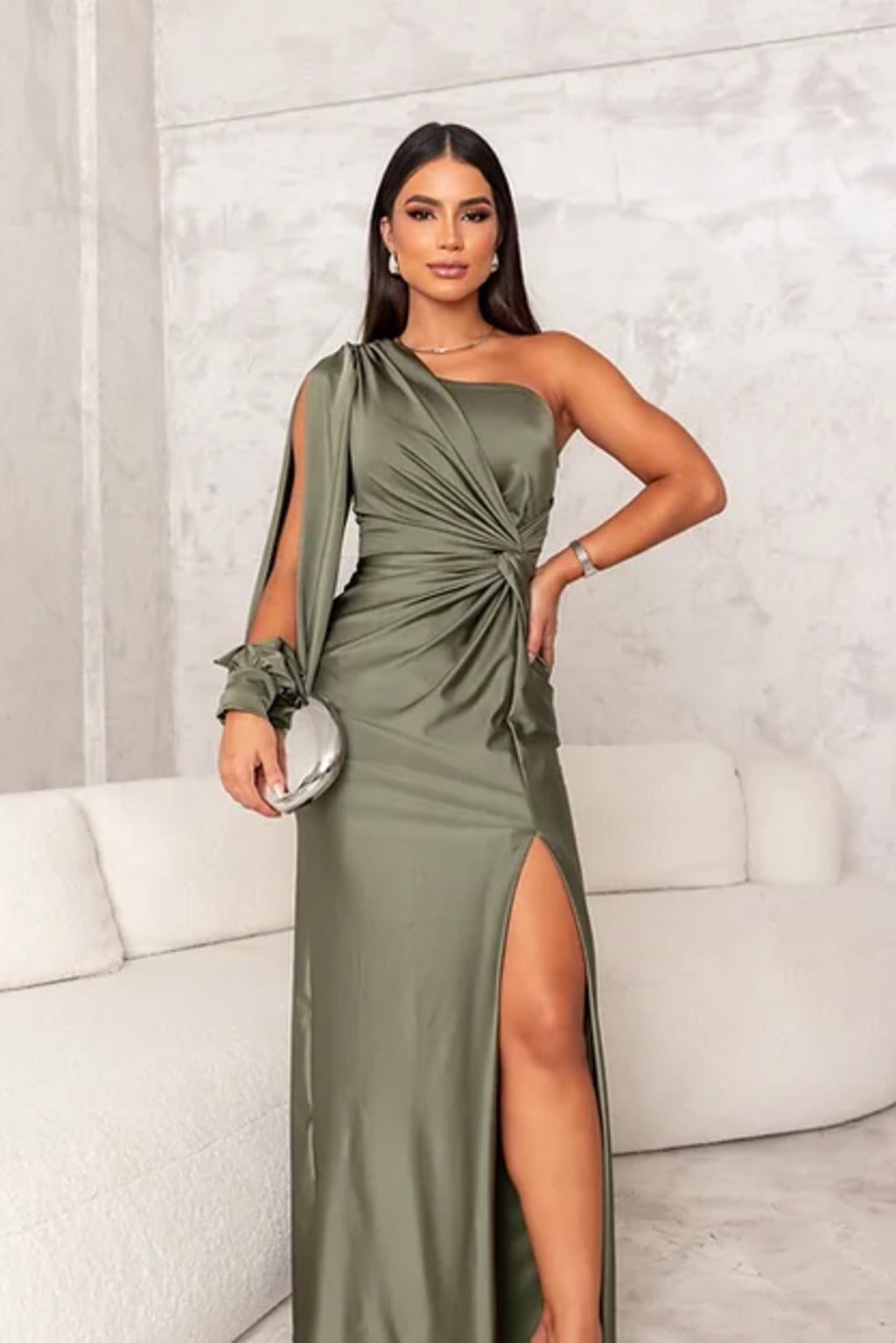 Fely - Strahlendes Kleid mit Schulterfrei-Design