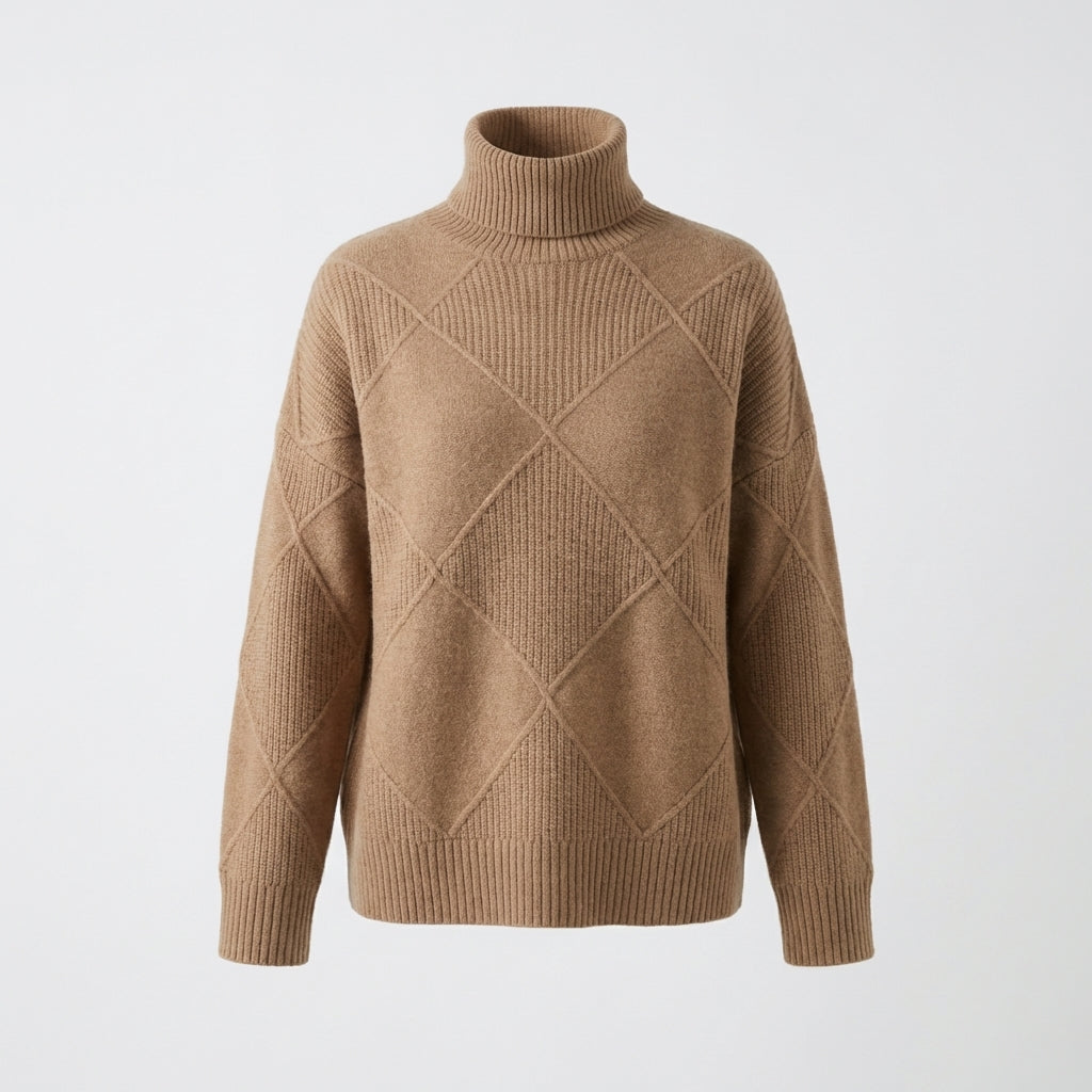 Camille - Eleganter und kuscheliger Rollkragenpullover