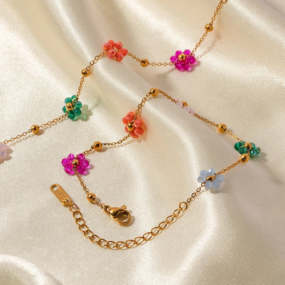 Eliane – Schmuck mit Frühlingsblumen