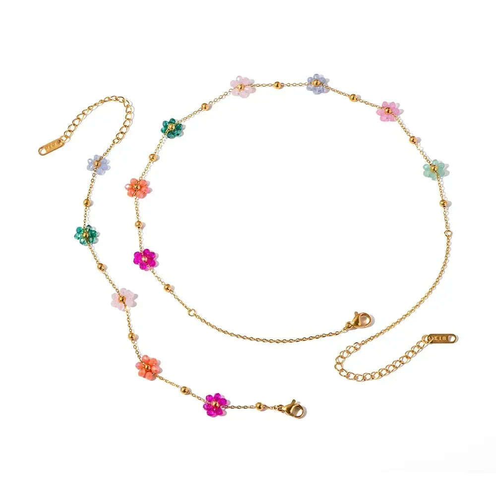 Eliane – Schmuck mit Frühlingsblumen
