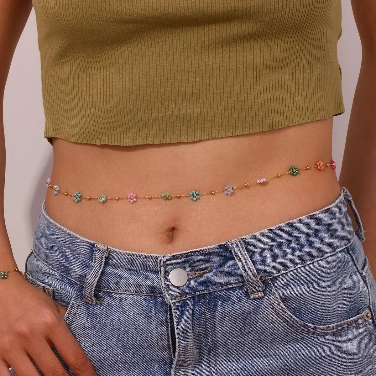 Eliane – Schmuck mit Frühlingsblumen