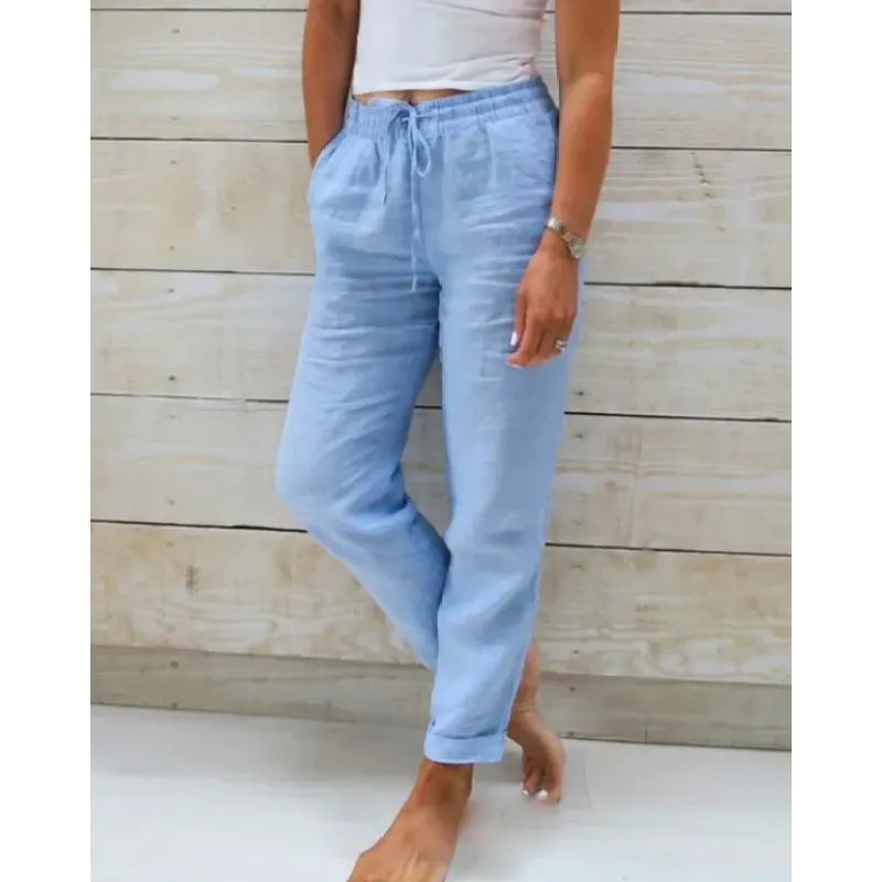Stacey - Elegante Sommerhose mit lockerer Passform