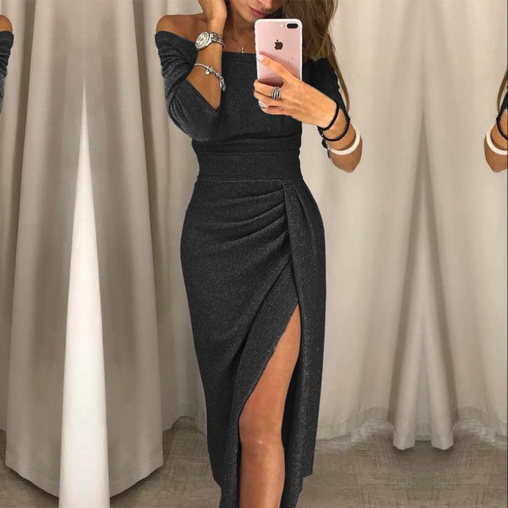 Alessandra – Elegantes Kleid mit trägerlosem Design für Damen