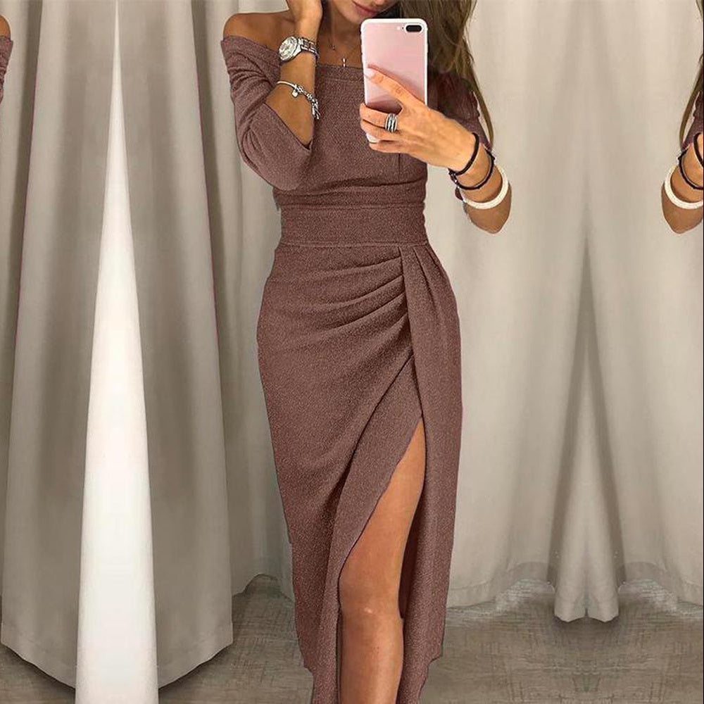 Alessandra – Elegantes Kleid mit trägerlosem Design für Damen