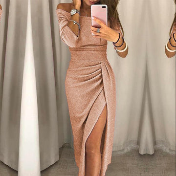 Alessandra – Elegantes Kleid mit trägerlosem Design für Damen